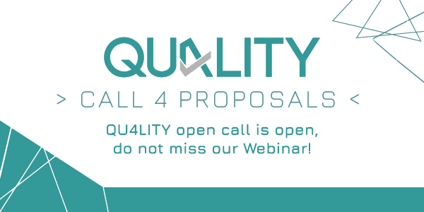 QU4LITY Project Call for Proposals